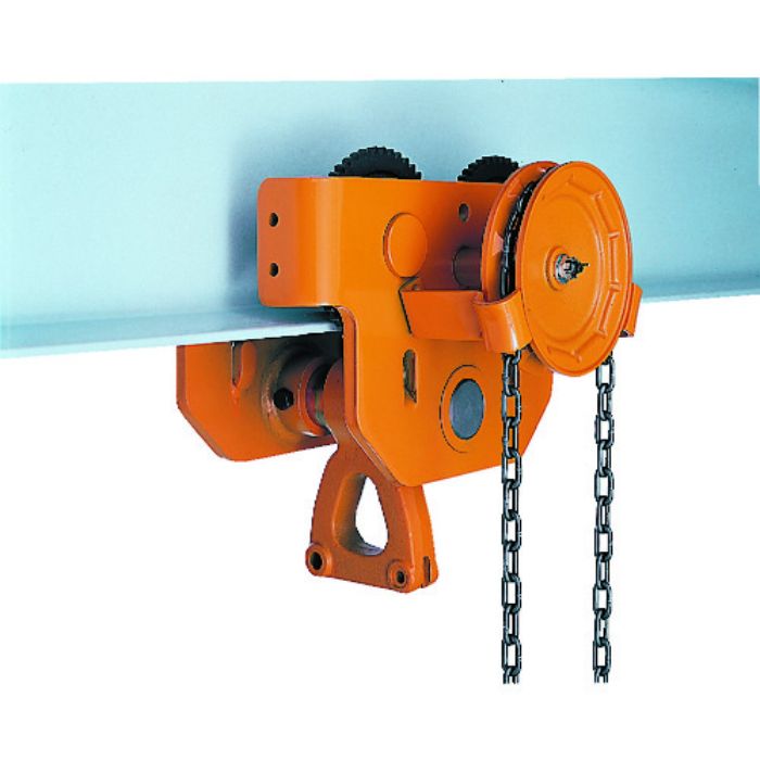 KITO ユニバーサルギヤードトロリ TSG形 定格荷重5t ハンドチェーン二つ折長さ3.5m(Tcode:4580281)