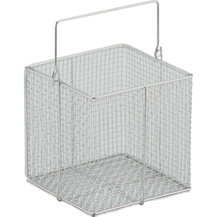 TRUSCO ステンレス洗浄カゴ 角型 有効内寸142X142X146(Tcode:8230636)