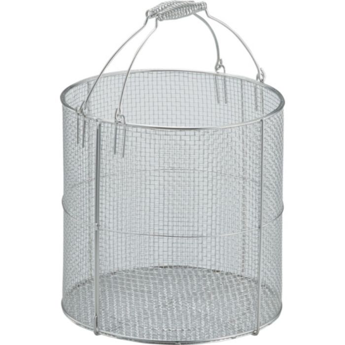 TRUSCO ステンレス洗浄カゴ 丸型 有効内寸290X290X295(Tcode:8230645)