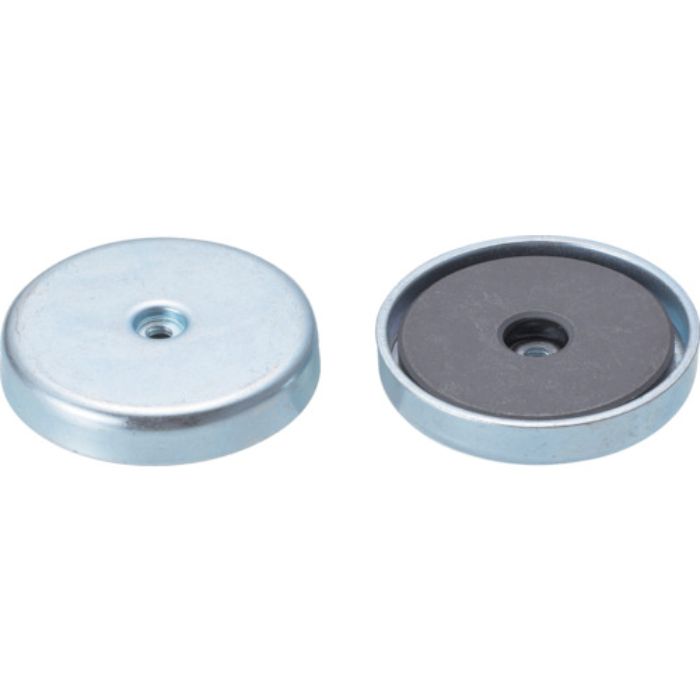 TRUSCO マグネットホルダ 吸着力90N Φ44XH8 三価クロメート(Tcode:2756374)