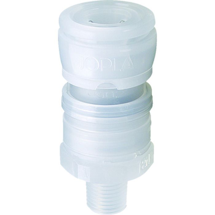ジョプラックス 樹脂ソケット 相手側取付Rc(PT)1/4 ジョプラPPシリーズ(Tcode:8369103)