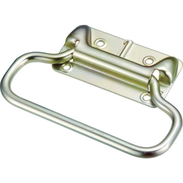 TRUSCO スプリング付トランクゴム握り取手 スチール 三価クロム 135mm(Tcode:8564062)