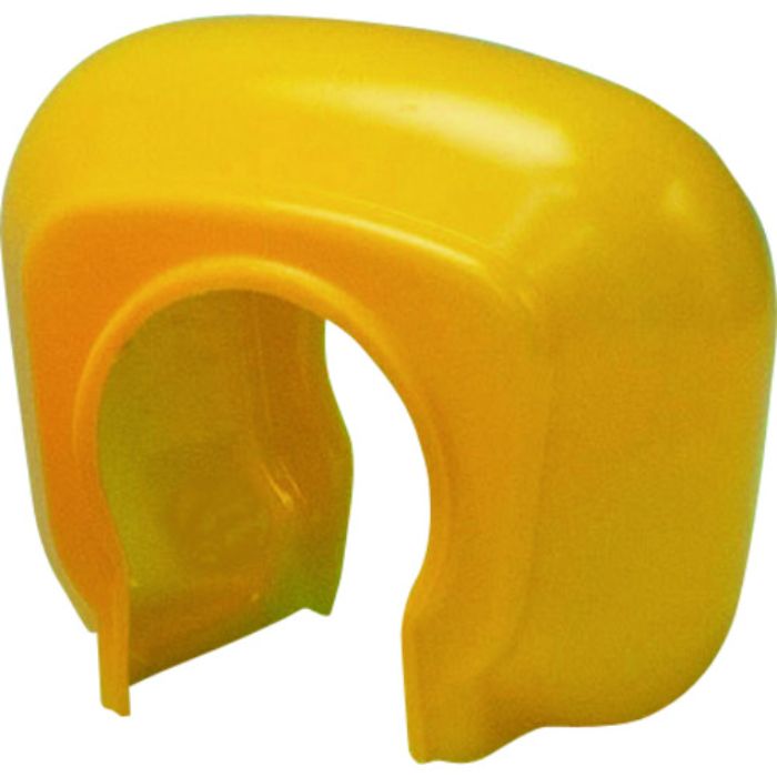 TRUSCO 単管クランプカバー イエロー (100個入)(Tcode:7596677)