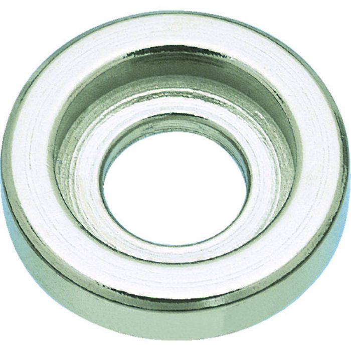 TRUSCO 引き取手用化粧座金 ステンレス製 適用サイズΦ6 (2個入)(Tcode:2754631)