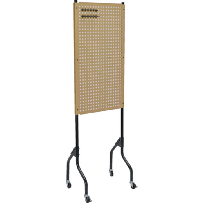 TRUSCO ライトパンチングパネル パネリーナ キャスター付 LS色(Tcode:3937465)