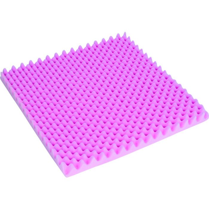 TRUSCO 波状加工ウレタンスポンジシート 帯電防止 40厚 500X500m(Tcode:8371281)