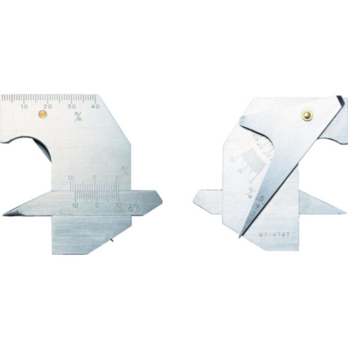 TRUSCO 溶接ゲージ 寸法測定精度±0.2(Tcode:2297337)