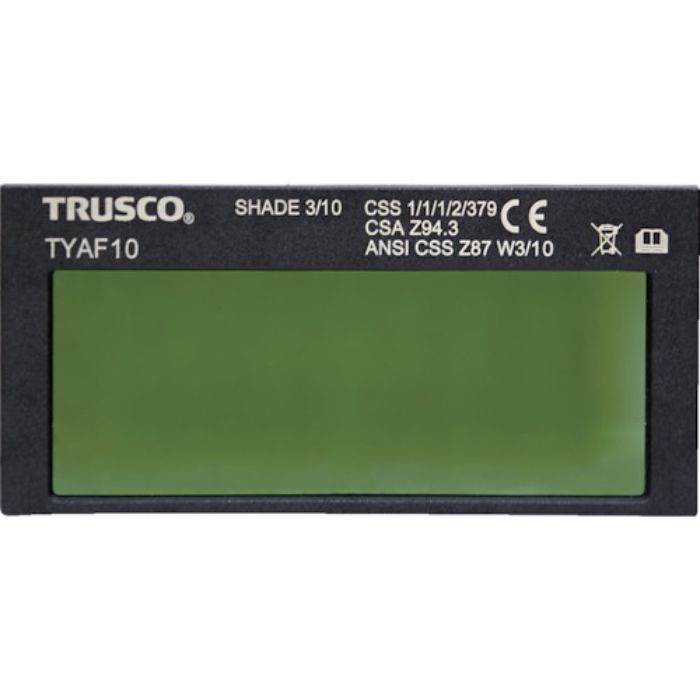 TRUSCO 手持ち面用自動遮光フィルタ#10(Tcode:8371259)