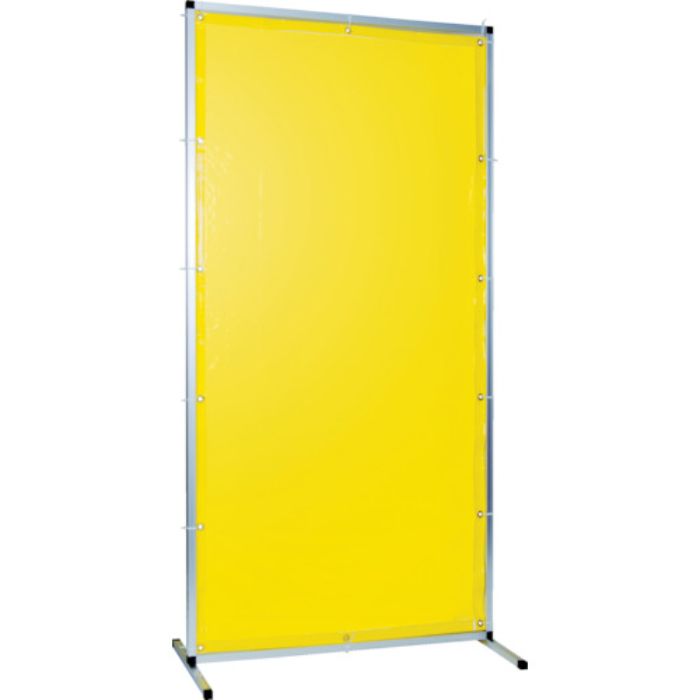 TRUSCO 溶接用遮光フェンス アルミ製 W1000XH1500 イエロー(Tcode:8563484)