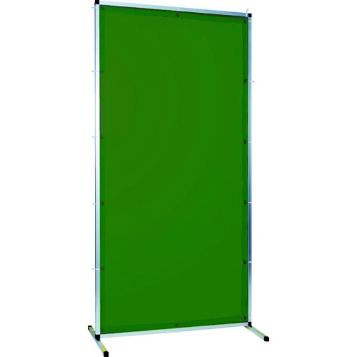 TRUSCO 溶接用遮光フェンス アルミ製 W1000XH2000 ダークグリ(Tcode:8563486)