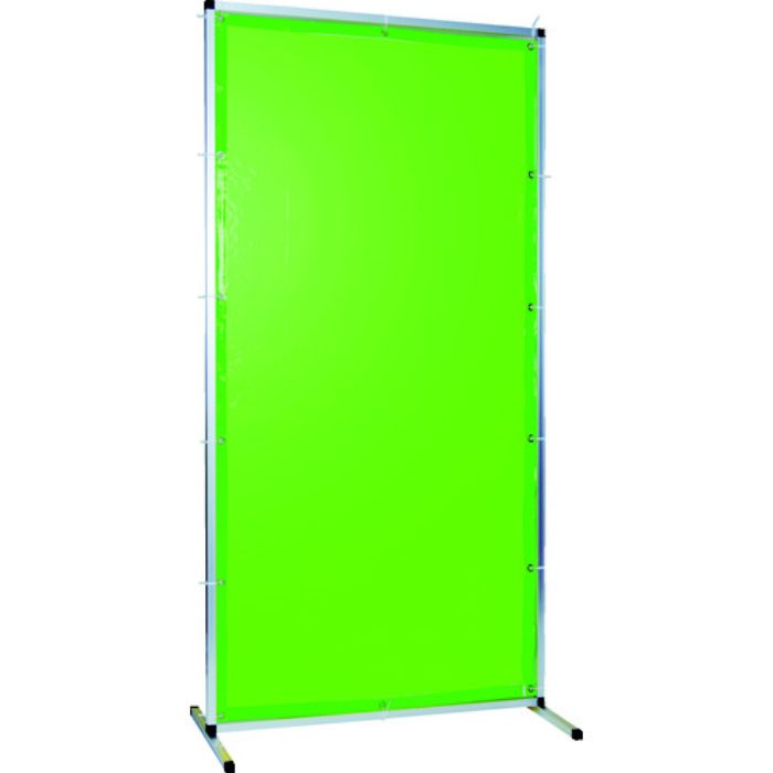 TRUSCO 溶接用遮光フェンス アルミ製 W1000XH2000 グリーン(Tcode:8563487)