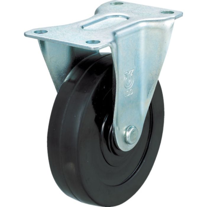 TRUSCO HLF-120用ハードゴムキャスター Φ100 固定(Tcode:2782626)