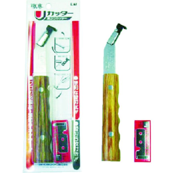 貝印刃物 U溝切り カッター本体(替刃5枚付)(Tcode:3953483)