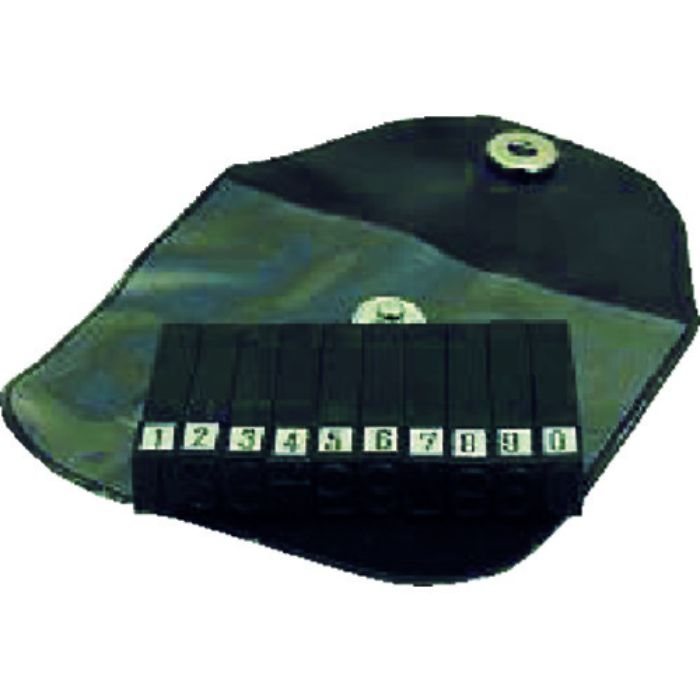浦谷 ハイス精密組合刻印 数字セット6.0mm(Tcode:2940582)