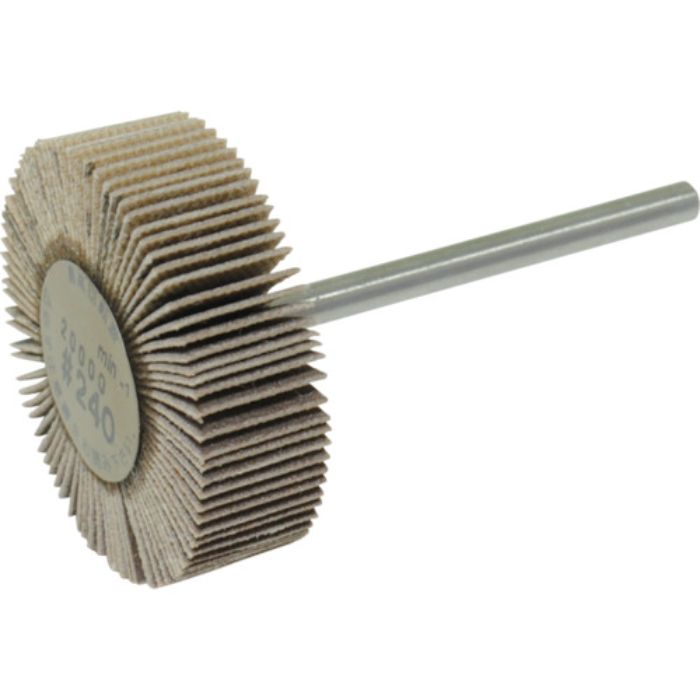 ヤナセ 軸付フラップホイール 30x10x3 #240(Tcode:4128079)