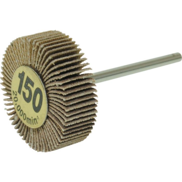 ヤナセ 軸付フラップホイール 30x10x3 #150(Tcode:4128150)