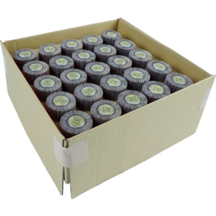 TRUSCO まとめ買い フラップホイル外径30×25×軸径6 60# 50個入(Tcode:4916344)