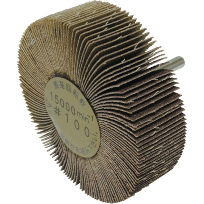 ヤナセ 軸付フラップホイール(100)(Tcode:3250784)