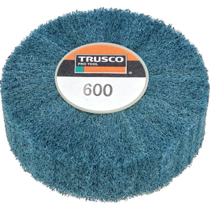 TRUSCO スピンねじ式ナイロンホイール外径60×厚25 600# (5個入)