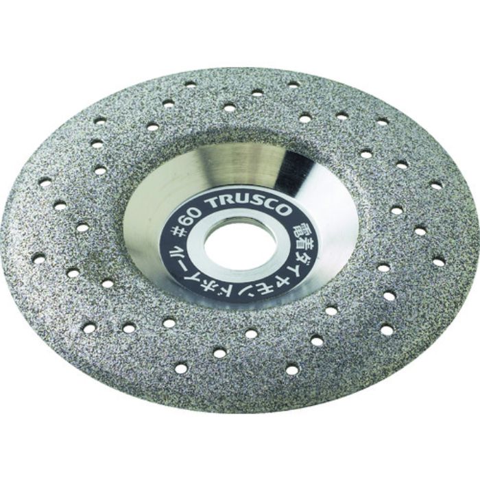 TRUSCO 電着ダイヤモンドホイール 102X10X15 仕上げ研磨用(Tcode:1714449)