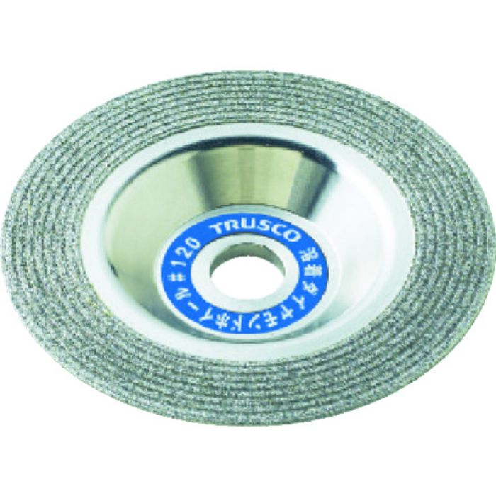 TRUSCO 溶着ダイヤモンドホイール 100X14X15 切断研磨兼用(Tcode:8291374)