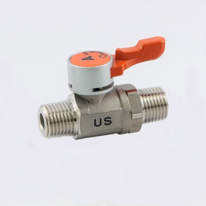 ASOH ボールバルブ エースボール-21 外×外ネジ型 PT1/8(Tcode:1090542)