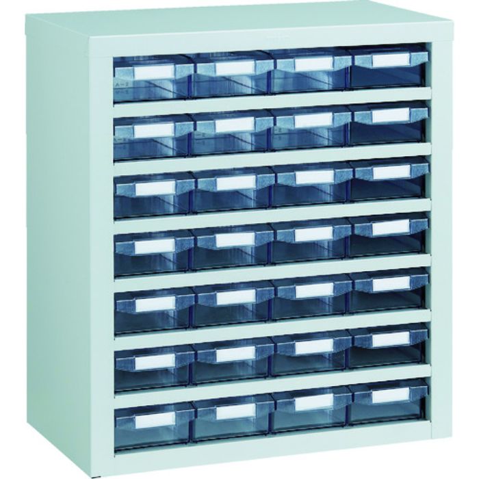 TRUSCO 引出しユニット553×605 透明引出 A-1X28個(Tcode:3937470)