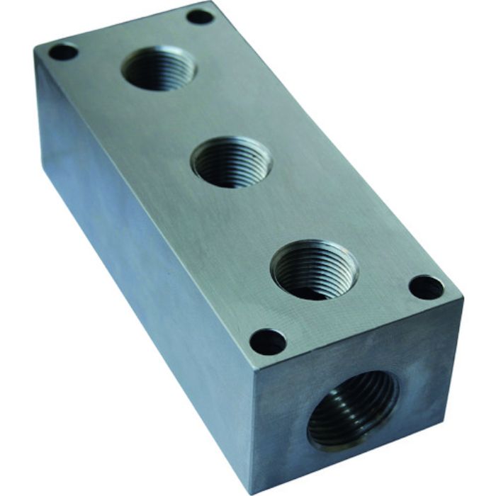 ヒルトライン ステンレス製クーラントホース(1/2ホースシステム)用マニホールドブロック 38(Tcode:1609216)