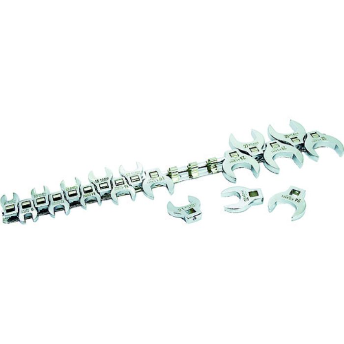 ASH 18pcs 3/8sqdr クローフートレンチセット(Tcode:3766951)