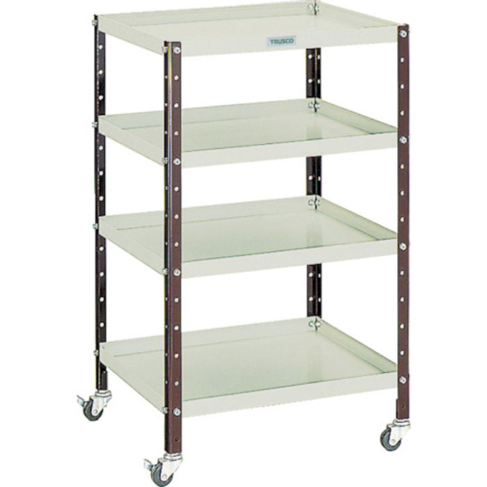 TRUSCO V型ツールワゴン 482X420XH798 4段(Tcode:5016711)
