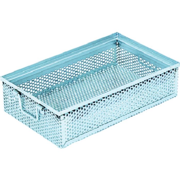 TRUSCO スチール容器 角型パンチングBOX 有効内寸394×234×87(Tcode:5069840)