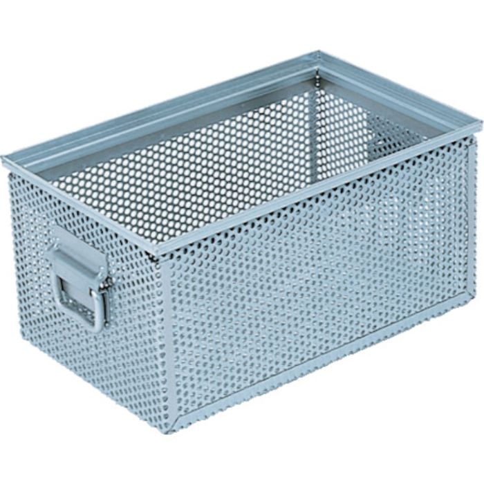 TRUSCO スチール容器 角型パンチングBOX 有効内寸394×234×187(Tcode:5069904)