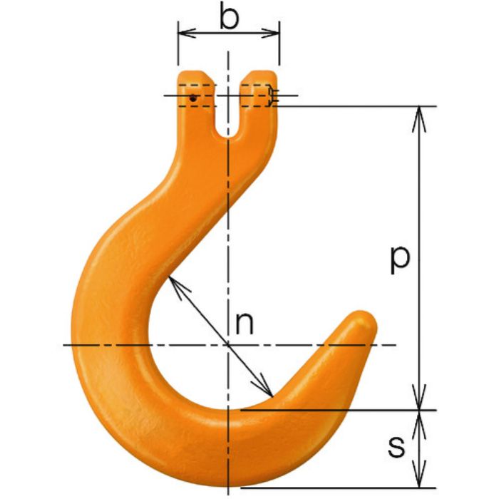 KITO チェンスリング カナグ部材(ピンタイプ) ファンドリフックVSF 基本使用荷重5.2t(Tcode:1641335)