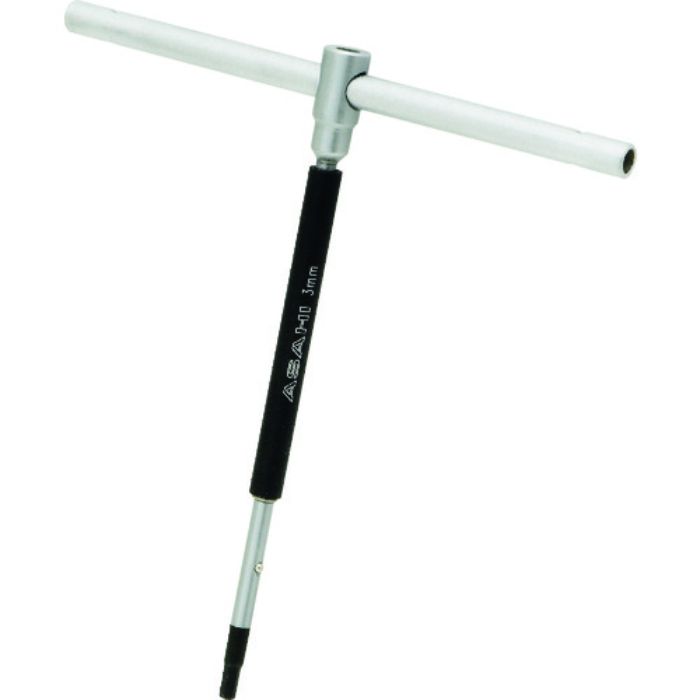 ASH T形早回し六角棒レンチ セパレートタイプ 3mm(Tcode:1375685)