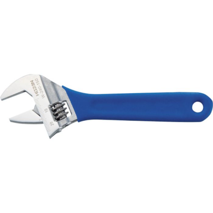 HOZAN モンキーレンチ 全長150mm(Tcode:3934986)