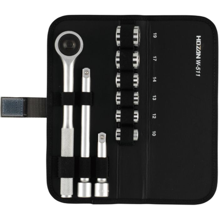 HOZAN ソケットレンチセット(Tcode:8107626)