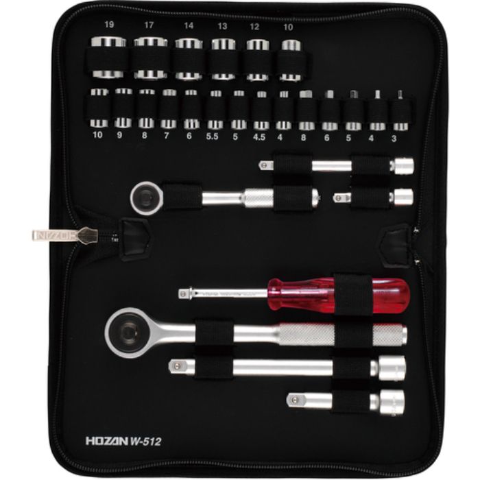 HOZAN ソケットレンチセット(Tcode:3708438)