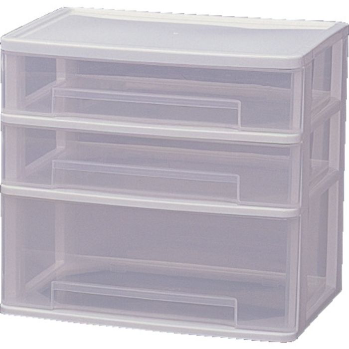 IRIS 218525 ワイドテーブルチェスト WET-421 ホワイト(Tcode:8275207)