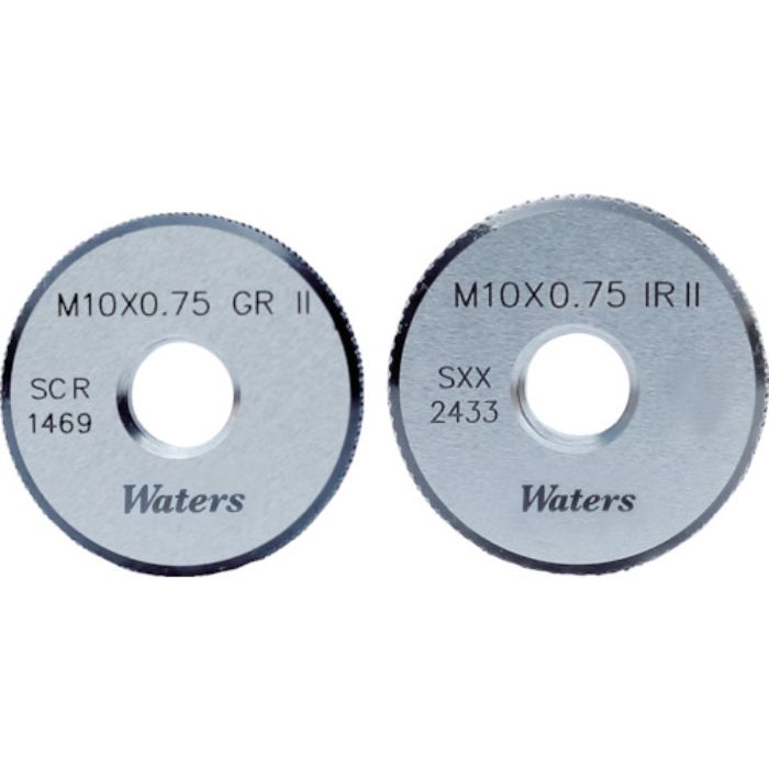 WATERS メートルねじ工作用リングゲージ(旧JIS)(Tcode:2089591)