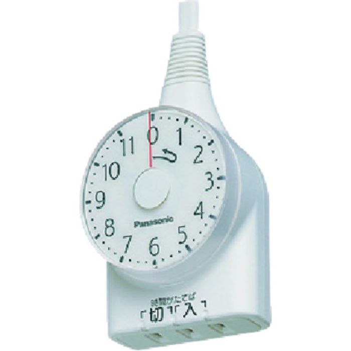 Panasonic ダイヤルタイマー 11時間形 1mコード付 ホワイト(Tcode:1445252)