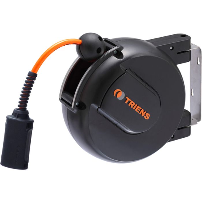 TRIENS エアーホースリール 内径6.5×外径10mm ホース全長6m(Tcode:2168922)