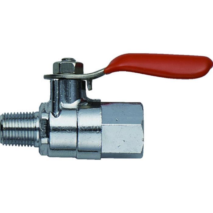 WTB ボールバルブ オレンジボールコック 接続口径D1×D2:R1/8×G1/4(Tcode:7869363)