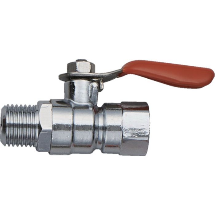 WTB ボールバルブ オレンジボールコック 接続口径D1×D2:R1/4×G1/4(Tcode:7869380)