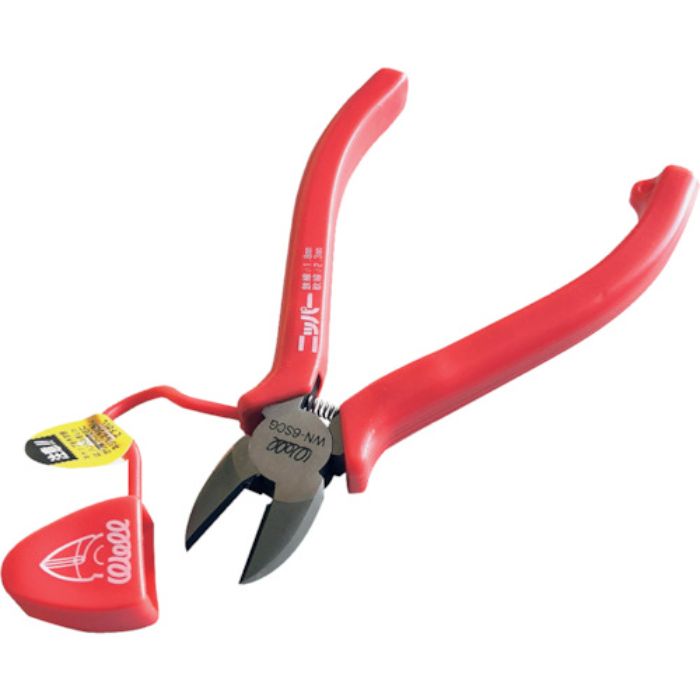 ベストツール WELL キャップ付・スプリング付ニッパー 150mm(Tcode:3647148)