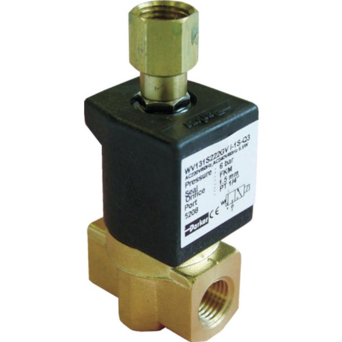 クロダ 流体制御用直動形3ポートバルブ(Tcode:3611850)