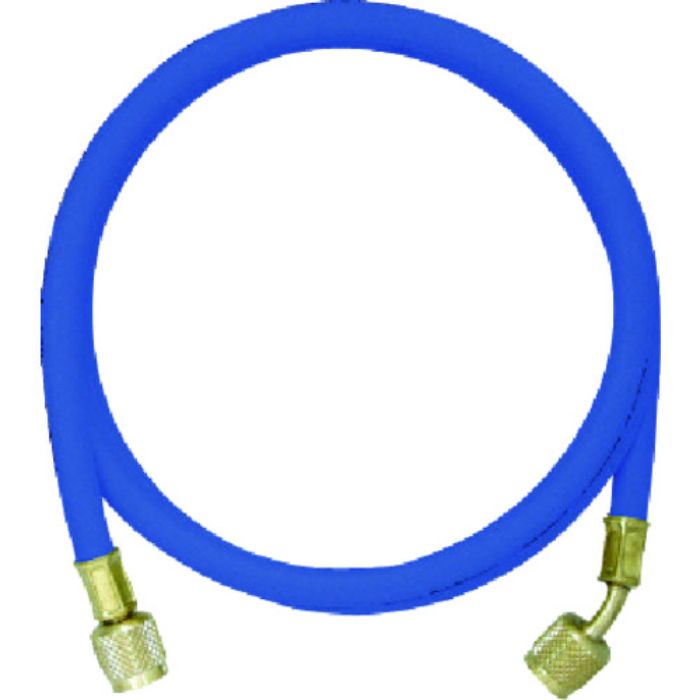 イエロージャケット R410A用チャージングホースプラス2 152cm 青(Tcode:8521128)
