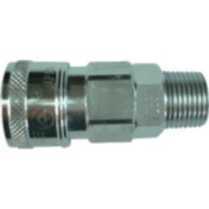 ハッコウ カップリングソケット R3/8オネジ(Tcode:8146247)