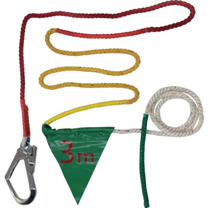 YUYPRO 3M旗付き333運動用介錯ロープ極 5M(Tcode:3682726)