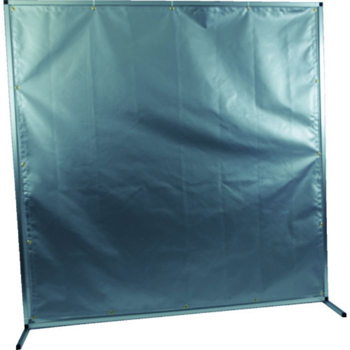 TRUSCO 火花対策用 アルミ製衝立 W2000XH2000 両面コーティング(Tcode:8563505)