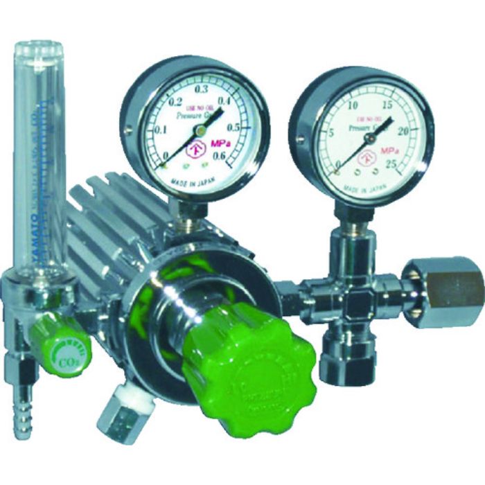 ヤマト ガス調整器 フィン付圧力調整器 YC-2F 炭酸ガス(Tcode:4346629)